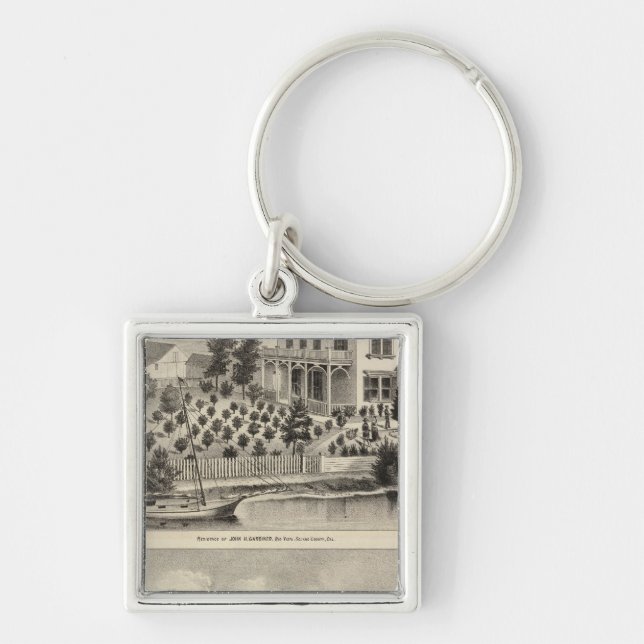 Gardiner res, Benicia Arsenal Keychain (Front)