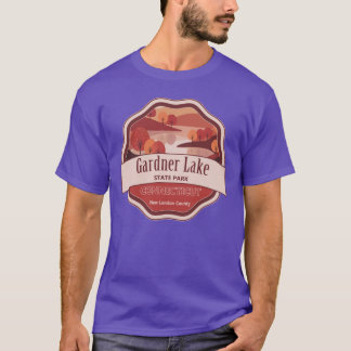 Gardner Lake State Park New London County Connecti T-Shirt