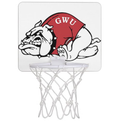 Gardner_Webb University NC Mini Basketball Hoop
