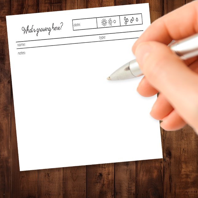 Gardners Growth Notepad (Creator Uploaded)