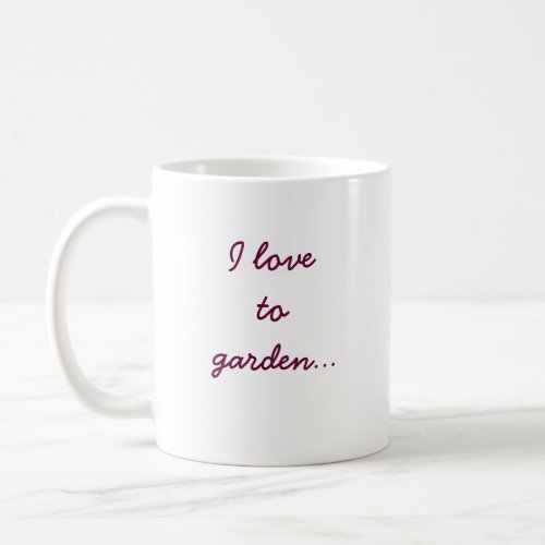 Gardners Mug