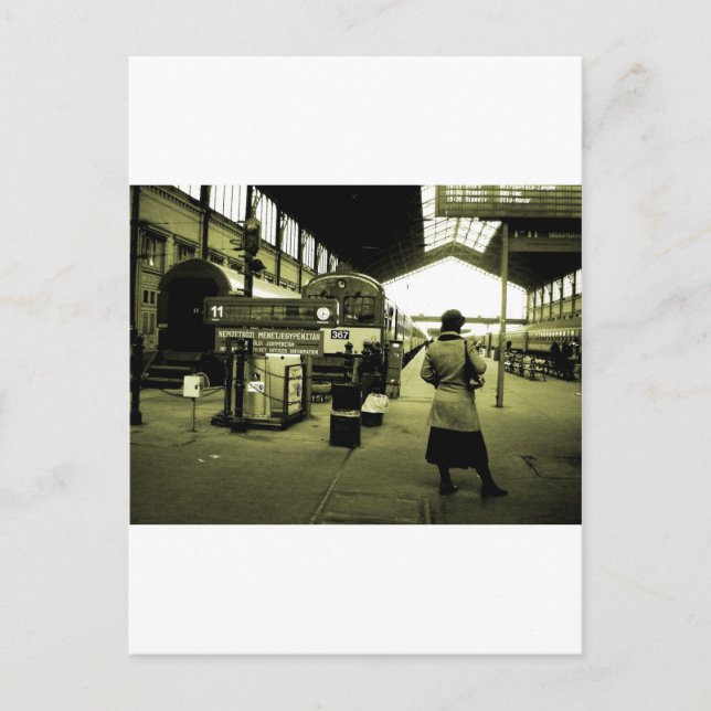 gare Budapest Postcard (Front)