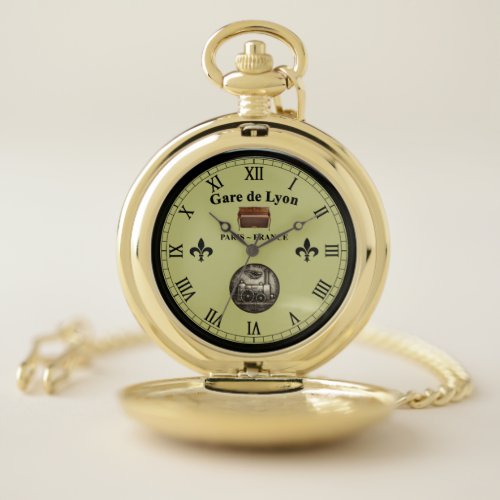 Gare de Lyon  Paris France  Upright Piano   Pocket Watch