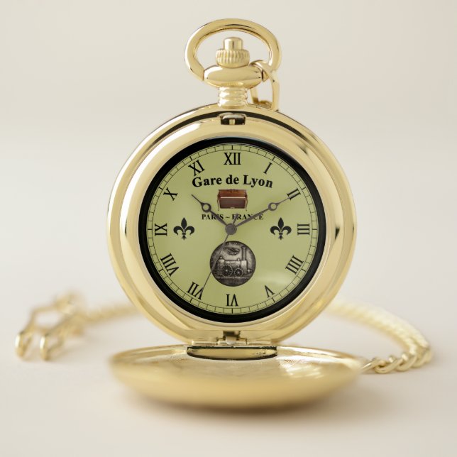 Gare de Lyon ~ Paris France ~ Upright Piano ~  Pocket Watch (Inside)