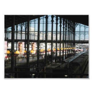 Gare du Nord Photo Print