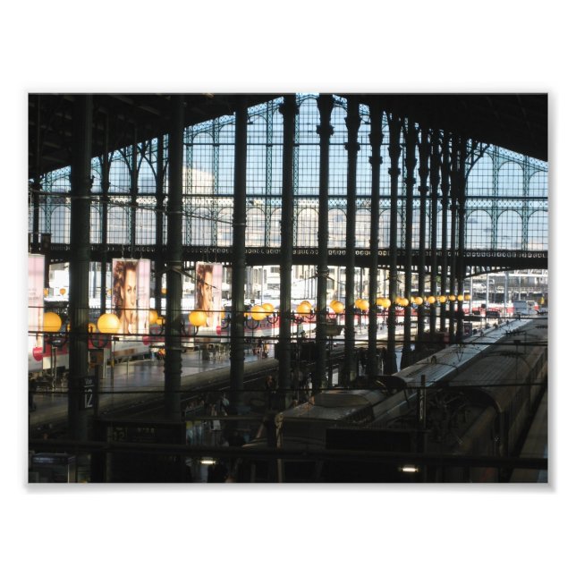 Gare du Nord Photo Print (Front)
