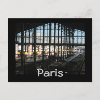 Gare du Nord Postcard