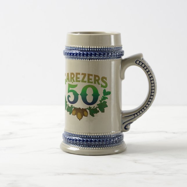 Garezers 50 Mug, Garezers 50 Stein (Right)