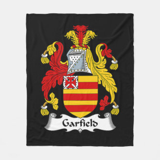 Garfield Coat of Arms - Family Crest  Fleece Blanket