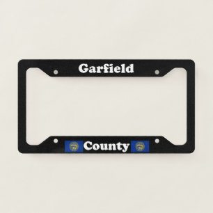 Garfield County Nebraska LPF License Plate Frame