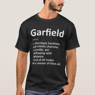 Garfield Definition Personalized Name Funny Birthd T-Shirt
