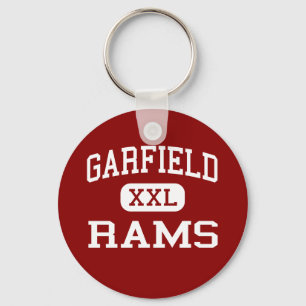 Garfield - Rams - High School - Akron Ohio Keychain