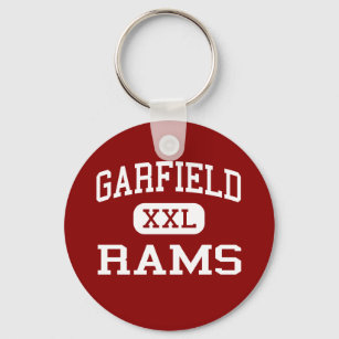 Garfield - Rams - High School - Akron Ohio Keychain