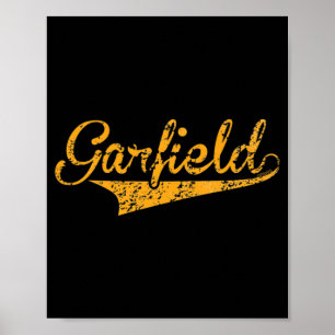 Garfield Sports Logo Poster