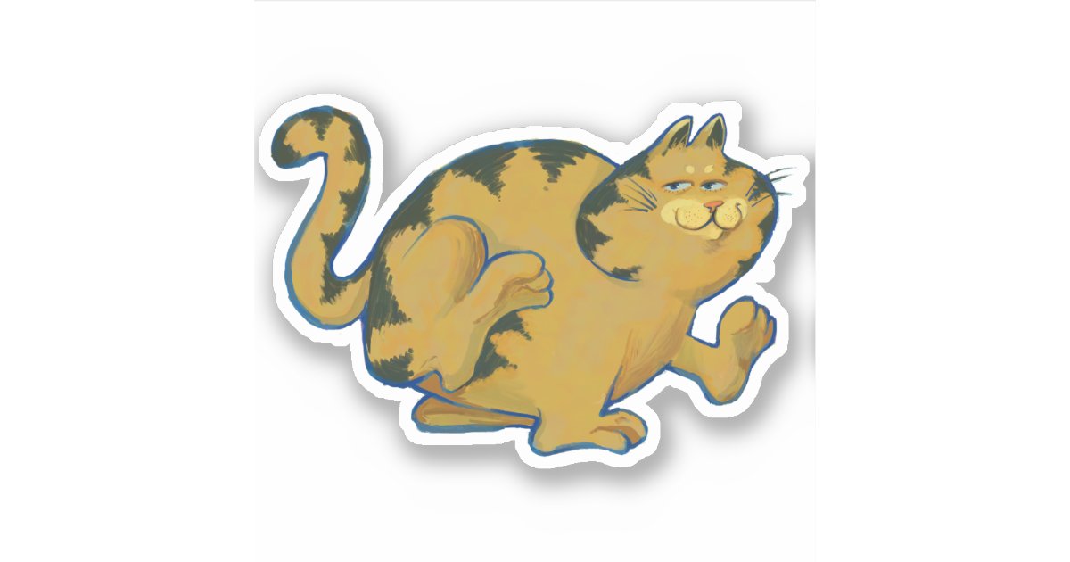 Garfield Sticker | Zazzle