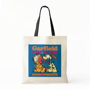 Garfield Takes His Licks Tote Bag bag