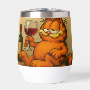garfield thermal wine tumbler