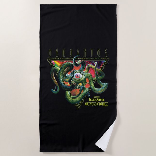 Gargantos Multiverse Graphic Beach Towel (Front)
