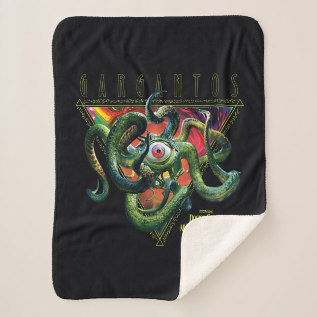 Gargantos Multiverse Graphic Sherpa Blanket (Front)