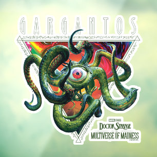 Gargantos Multiverse Graphic Window Cling