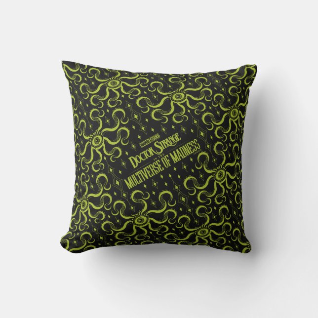 Gargantos Tiled Pattern Throw Pillow (Front)