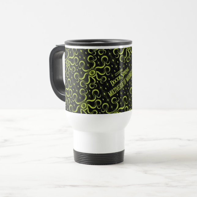 Gargantos Tiled Pattern Travel Mug (Front Left)