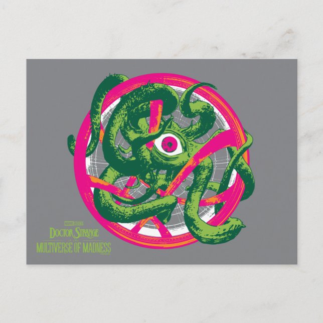 Gargantos Wrapped Around Seal of Vishanti Postcard (Front)