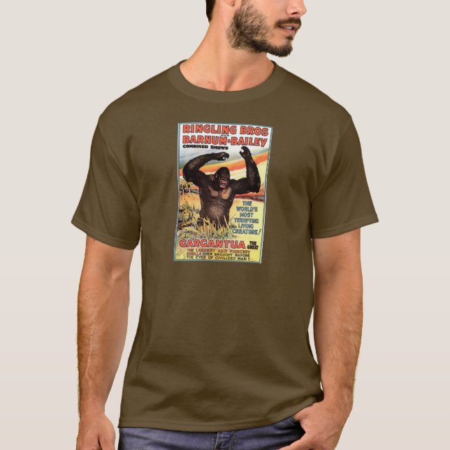 Gargantua The Great Retro Theater T-Shirt (Front)