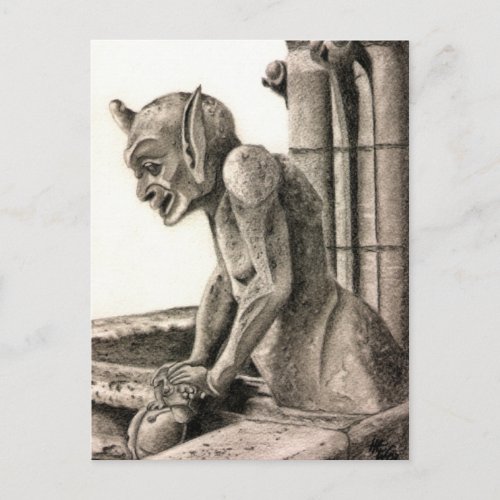 Gargoyle 2 postcard