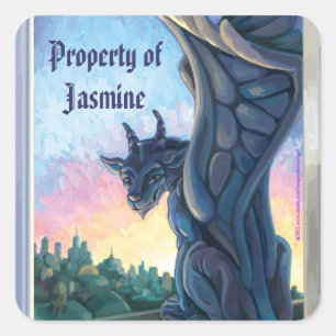 Gargoyle Art, Property of Stickers