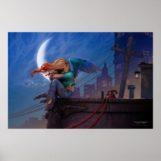 Gargoyle by J. Matthew Root Poster (Front)