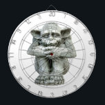 Gargoyle Dartboard<br><div class="desc">Throw darts with Gothic style... </div>