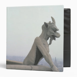 Gargoyle from the balustrade of the Grande 3 Ring Binder