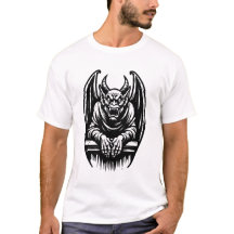Gargoyle - Gothic Winged Demon T-Shirt