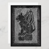 Gargoyle Gray Stone Scrolls (Front/Back)