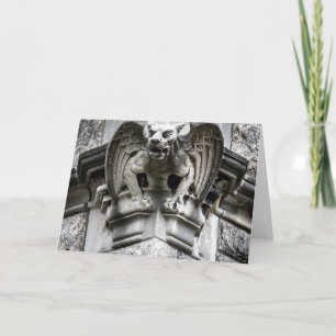 Gargoyle Greeting Card