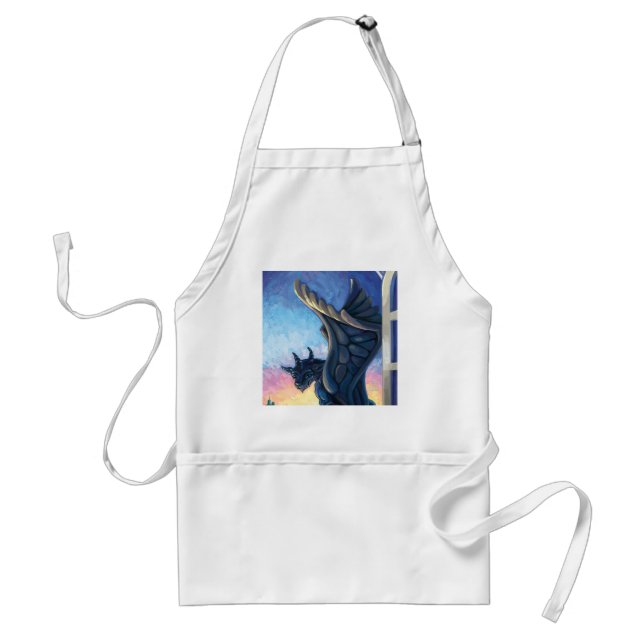 Gargoyle Guardian Adult Apron (Front)