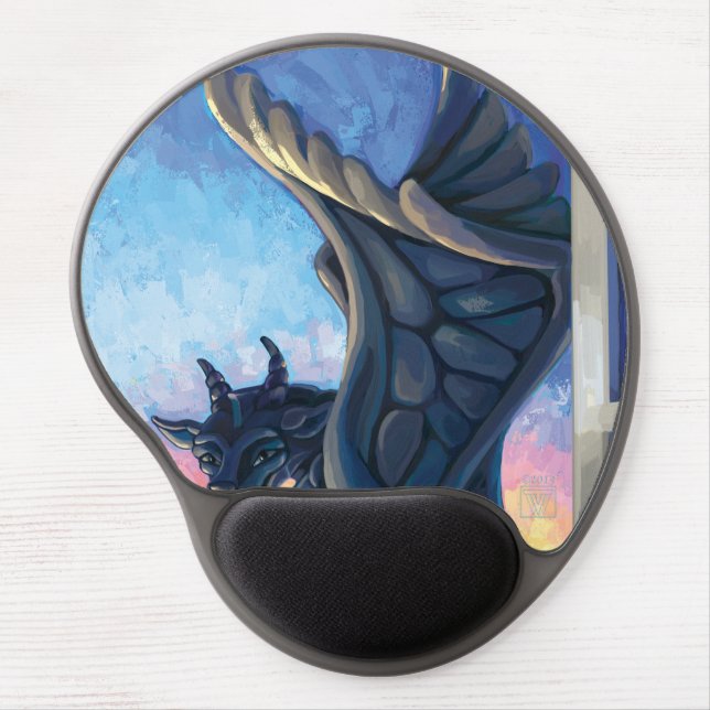 Gargoyle Guardian Gel Mouse Pad (Front)