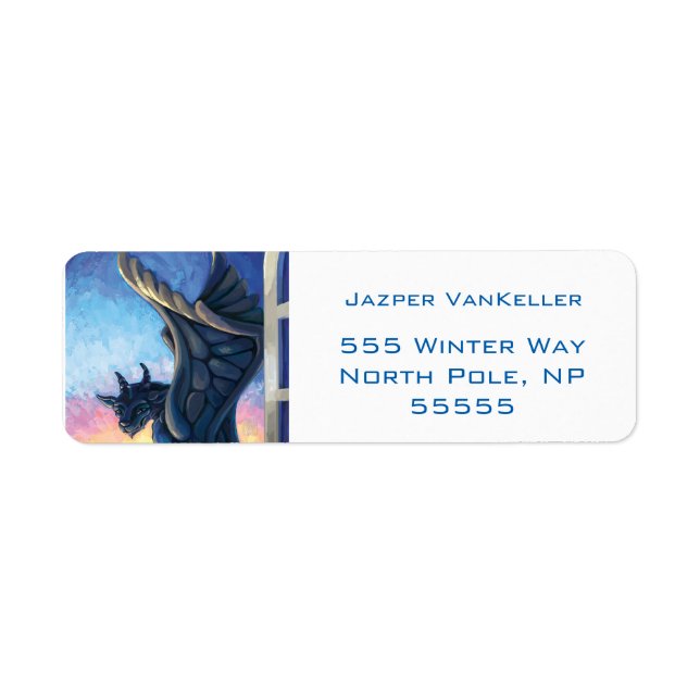 Gargoyle Guardian Label (Front)