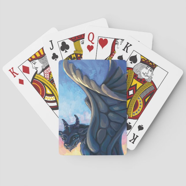 Gargoyle Guardian Poker Cards (Back)