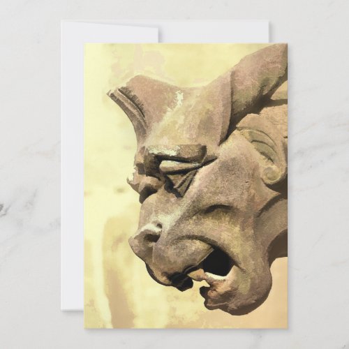 GARGOYLE INVITATION