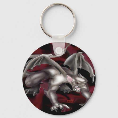 Gargoyle Keychain