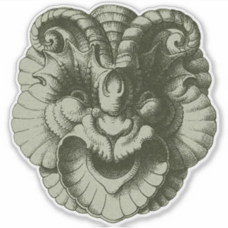 Gargoyle Mask 4 Sticker