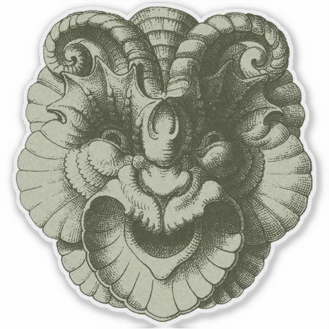 Gargoyle Mask 4 Sticker (Front)