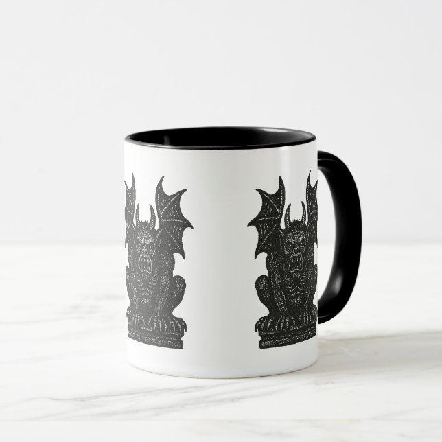 Gargoyle Mug (Front Right)