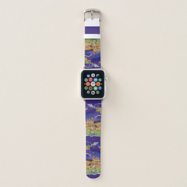 Gargoyle Notre Dame - Paris Apple Watch Band (Front)