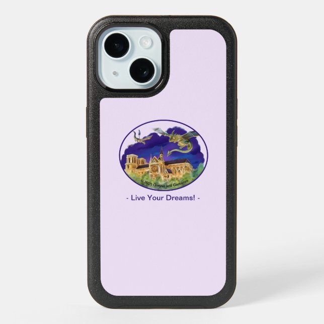 Gargoyle Notre Dame - Paris D Otterbox Phone Case  (Back)