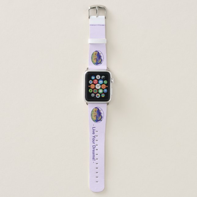 Gargoyle Notre Dame -Paris Dreams Apple Watch Band (Front)
