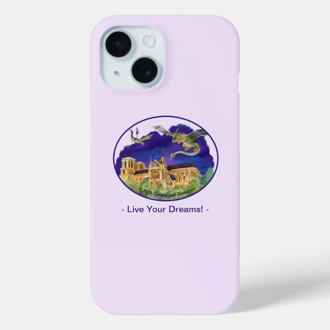 Gargoyle Notre Dame - Paris Dreams Phone Case (Back)