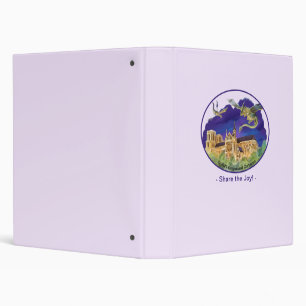 Gargoyle Notre Dame- Paris Dreams Scrapbook/Album 3 Ring Binder